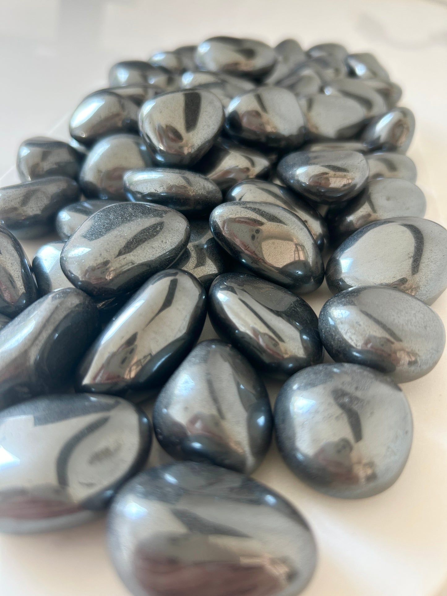 Hämatit Trommelsteine