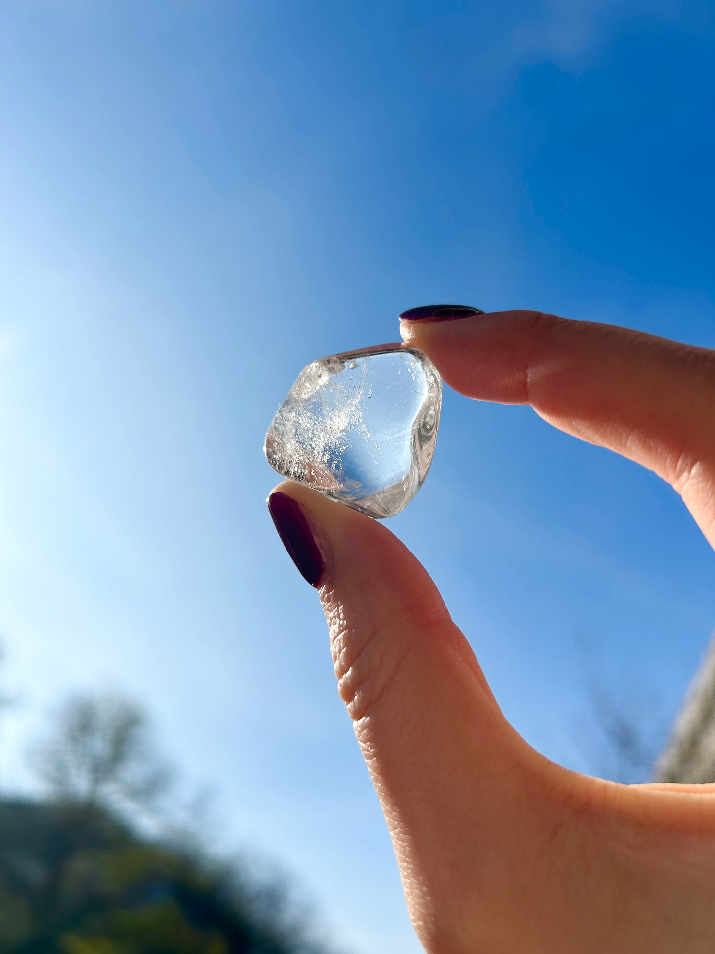 Bergkristall Trommelsteine