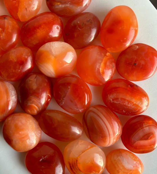 Karneol Trommelsteine