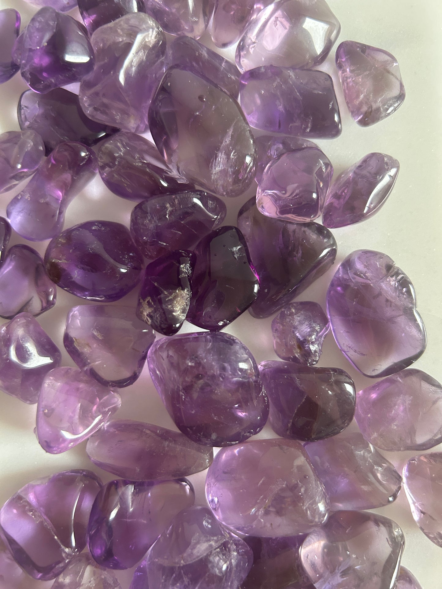 Amethyst Trommelsteine