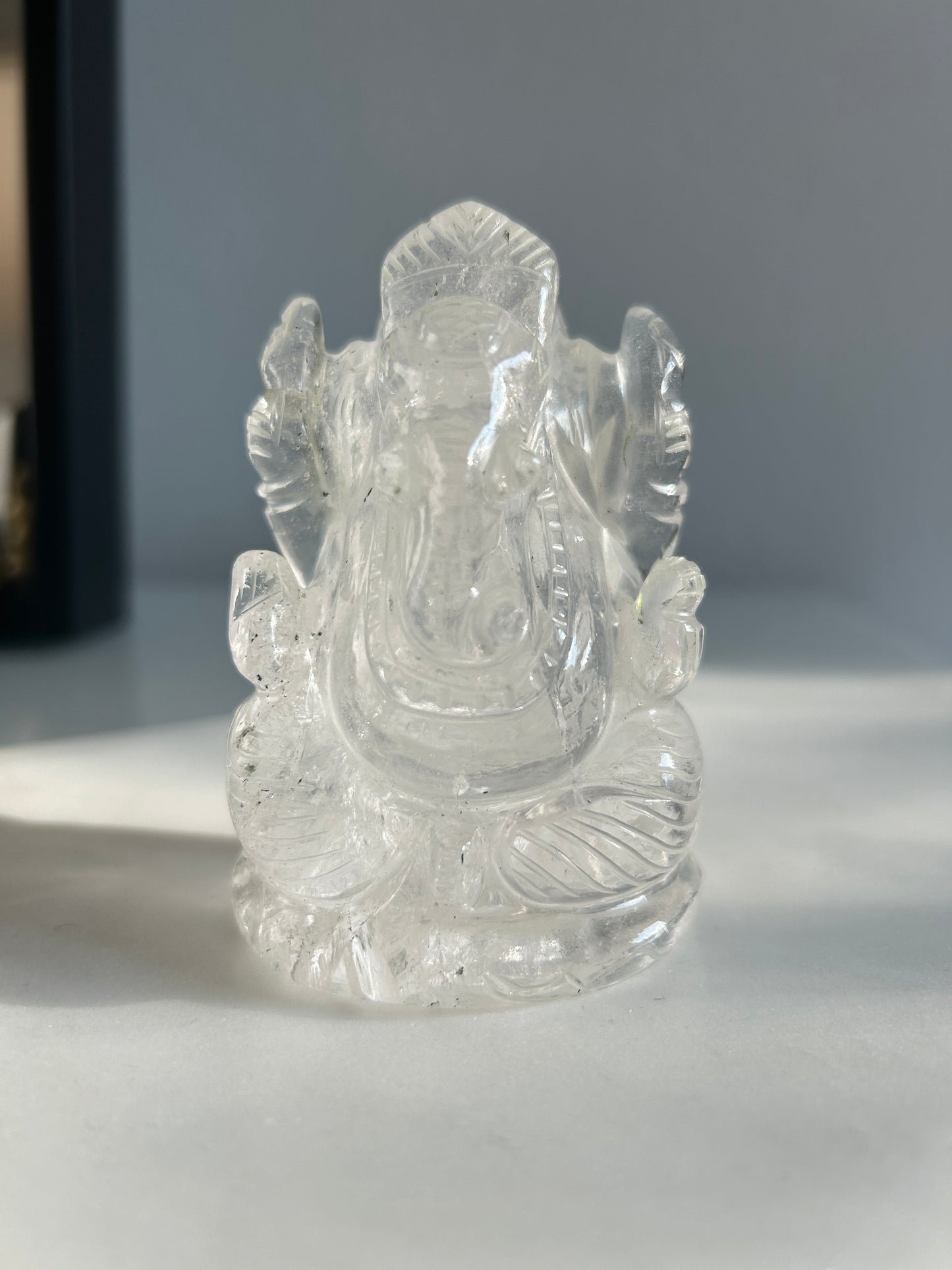 Bergkristall Ganesha