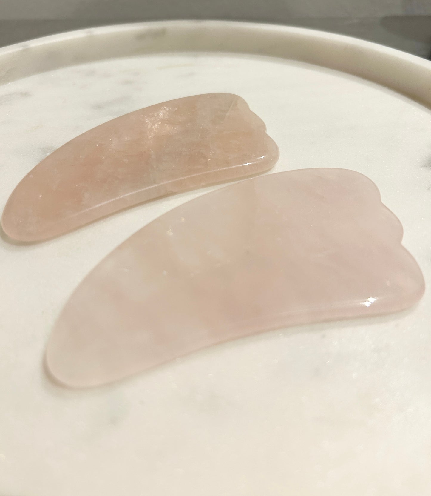 Gua Sha Rosenquarz