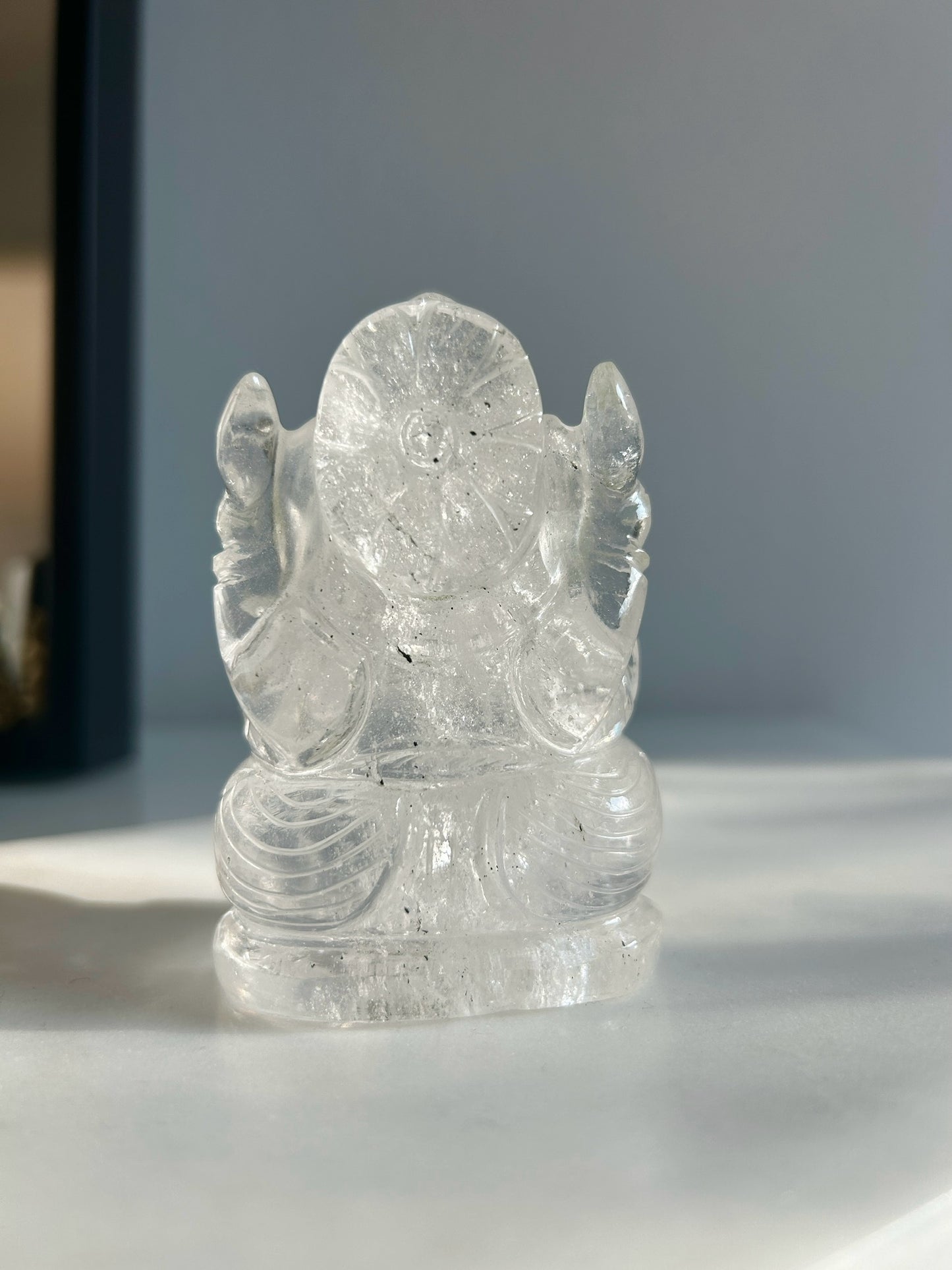 Bergkristall Ganesha