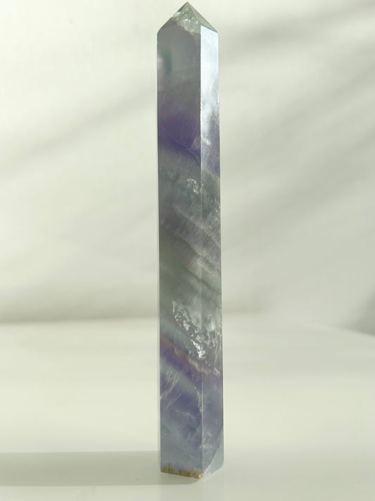 Regenbogen Fluorit Turm