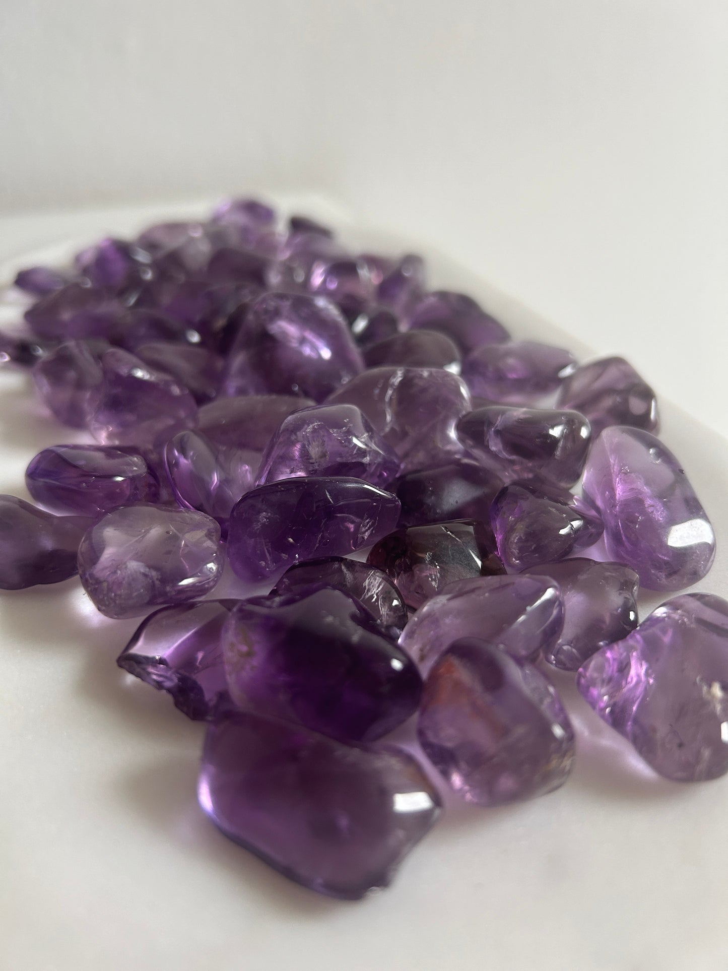 Amethyst Trommelsteine